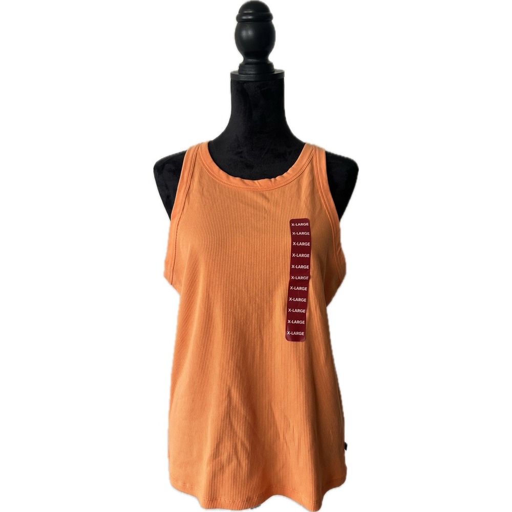 NWT GAP Women's Soft Stretch Ribbed High Neckline Tank Top